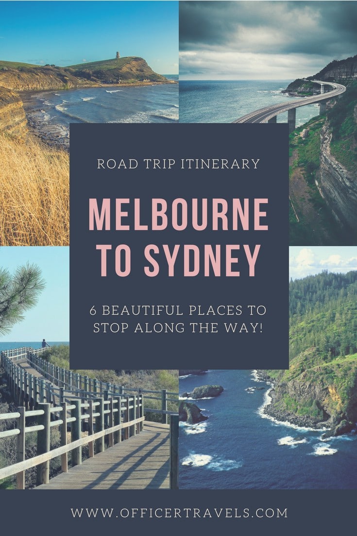 There's so many beautiful places to stop between Melbourne and Sydney it's hard to know where to choose! These are just 6 of our favourites. If you're taking a road trip to Sydney or Melbourne any time soon, you'll love these! | #roadtrip #vanlife #melbourne #visitNSW #victoriatourism #roadtripitinerary